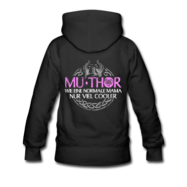 geburtstagsgeschenke mama Hoodie - Muthor Wikinger Mama stolze Mutter & Wikingerfrau