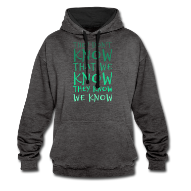 geburtstagsgeschenke mama Hoodie - They Dont Know ThatWe Know Bester Freund