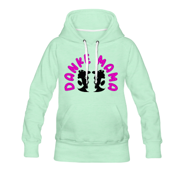 geburtstagsgeschenke mama Hoodie - Danke Mama MUTTERTAG MINIMALISTISCHE KUNST