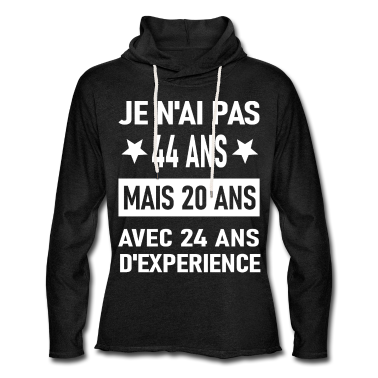geburtstagsgeschenke mama Hoodie - Ich bin nicht 44 - Geburtstagsgeschenk