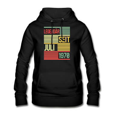 geburtstagsgeschenke mama Hoodie - Legendäres Geburtstagsgeschenk Juli 1970