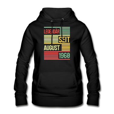 geburtstagsgeschenke mama Hoodie - Legendäres Geburtstagsgeschenk August 1960