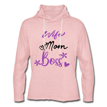 geburtstagsgeschenke mama Hoodie - wife mom boss Geschenk Muttertag Beste Mama Spruch