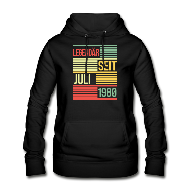 geburtstagsgeschenke mama Hoodie - Legendäres Geburtstagsgeschenk Juli 1980