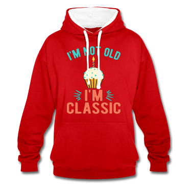 geburtstagsgeschenke mama Hoodie - Geburtstagsgeschenk Ich bin kein alter Klassiker