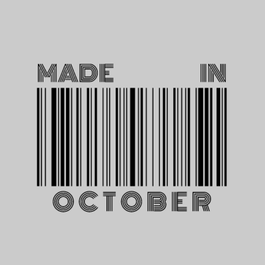 Motiv Made in October | Oktober Geburtstagsgeschenk
