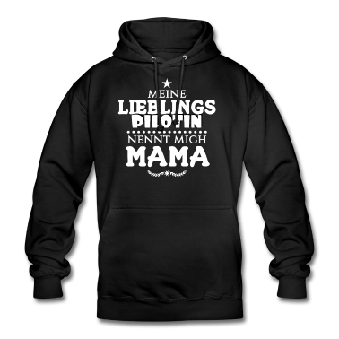 geburtstagsgeschenke mama Hoodie - Pilotin Tochter Flugzeug Mama Muttertag Geschenk