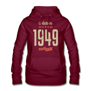 geburtstagsgeschenke mama Hoodie - Made In 1949 Geburtstagsgeschenk