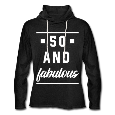 geburtstagsgeschenke mama Hoodie - 50 und fabelhaft - Geburtstagsgeschenk