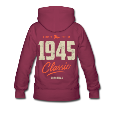 geburtstagsgeschenke mama Hoodie - 1945 Klassisches Geburtstagsgeschenk