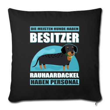 geburtstagsgeschenke mama Kissenbezug - Rauhaardackel Dachshund | Hundebesitzer Geschenk