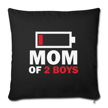 geburtstagsgeschenke mama Kissenbezug - Mama Mama von 2 Söhnen Beste Mama Mama geschenk