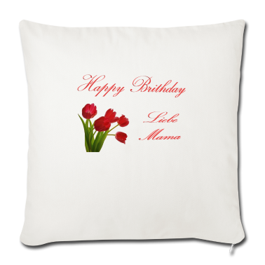 geburtstagsgeschenke mama Kissenbezug - Geburtstagsgeschenk für die Mama mit Blumen Design