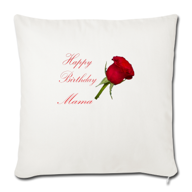 geburtstagsgeschenke mama Kissenbezug - Geburtstagsgeschenk für die Mama mit Blumen Design