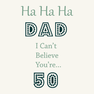 Motiv 50. Geburtstagsgeschenk für Papa Mama