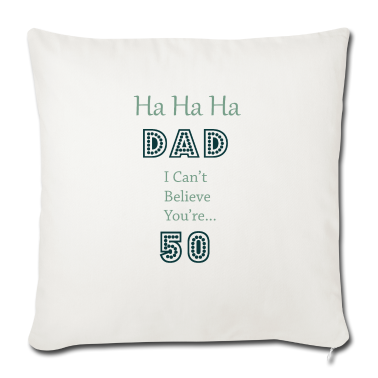 geburtstagsgeschenke mama Kissenbezug - 50. Geburtstagsgeschenk für Papa Mama