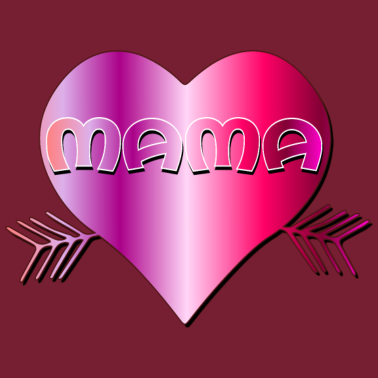 Motiv MUTTERTAGSGESCHENKE MAMA HERZ LIEBE MUTTER