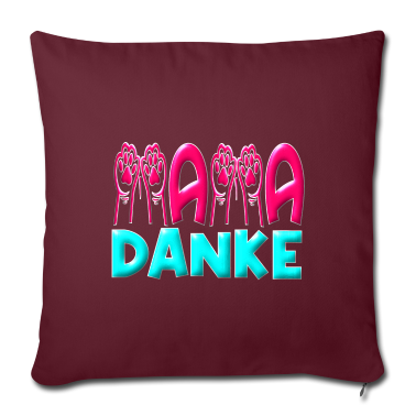 geburtstagsgeschenke mama Kissenbezug - DANKE MAMA MUTTERTAGSGESCHENKE KÄTZCHEN PFOTE