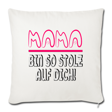 geburtstagsgeschenke mama Kissenbezug - MAMA Bin so stolz auf Dich Mutter Geschenke Spruch