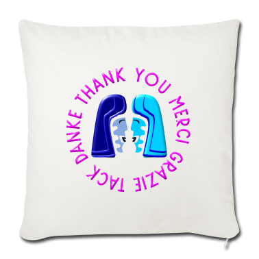 geburtstagsgeschenke mama Kissenbezug - FRAUEN MÜTTER MAMA DANKE THANK YOU TACK GRAZIE