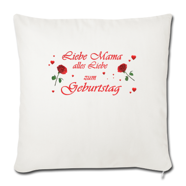 geburtstagsgeschenke mama Kissenbezug - Geburtstag Design Mama
