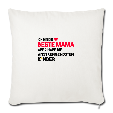 geburtstagsgeschenke mama Kissenbezug - Beste Mama aber anstrengendste Kinder