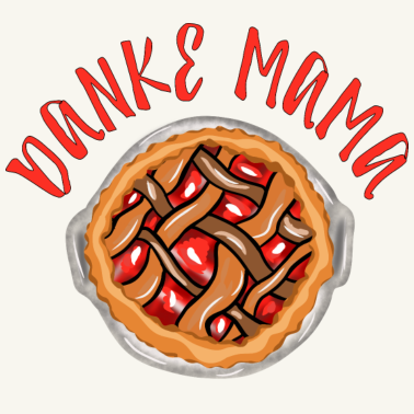 Motiv Danke MAMA AMERIKANISCH PIE MUTTERTAG THANKSGIVING