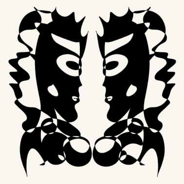 Motiv Mama und Tochter Muttertag Lineart