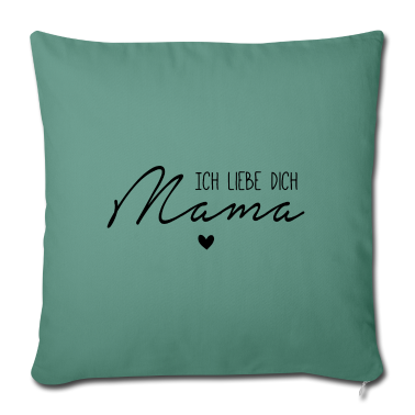 geburtstagsgeschenke mama Kissenbezug - Ich liebe dich, Mama