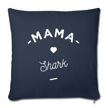 geburtstagsgeschenke mama Kissenbezug - Mama shark