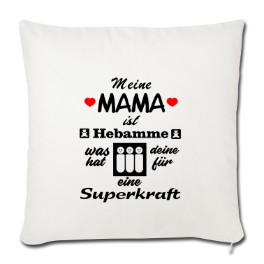 geburtstagsgeschenke mama Kissenbezug - meine MAMA ist HEBAMME