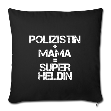 geburtstagsgeschenke mama Kissenbezug - Polizistin Mama Superheldin lustig Geschenk