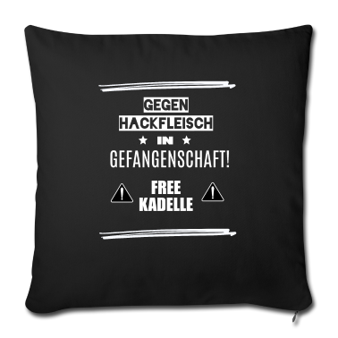 geburtstagsgeschenke mama Kissenbezug - Gegen Hackfleisch in Gefangenschaft - Free Kadelle