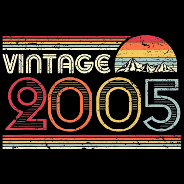 Motiv 2005 Vintage Geburtstagsgeschenk