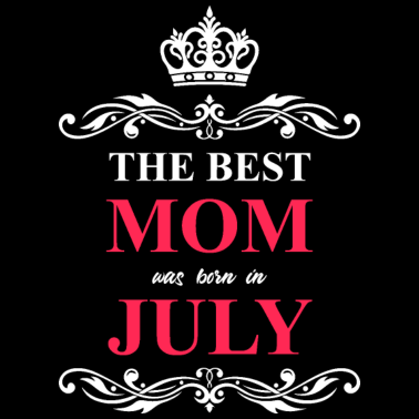 Motiv Beste Mutter geboren Juli