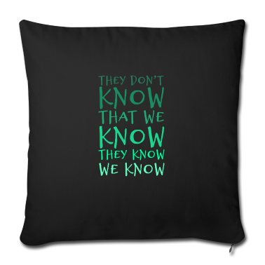 geburtstagsgeschenke mama Kissenbezug - They Dont Know ThatWe Know Bester Freund