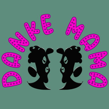 Motiv Danke Mama MUTTERTAG MINIMALISTISCHE KUNST