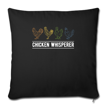 geburtstagsgeschenke mama Kissenbezug - Hühnerflüsterer-Retro Landwirt-Geburtstagsgeschenk