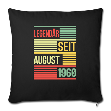 geburtstagsgeschenke mama Kissenbezug - Legendäres Geburtstagsgeschenk August 1960