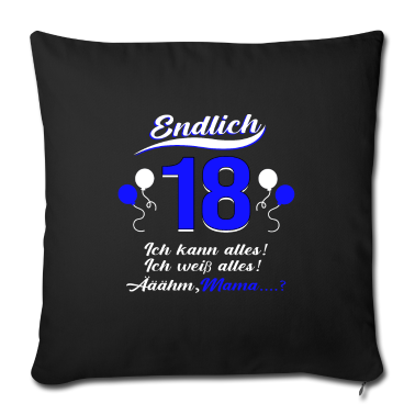 geburtstagsgeschenke mama Kissenbezug - 18 Jahre Geburtstagsgeschenk Geschenkidee