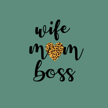 Motiv wife mom boss Shirt Muttertag T-Shirt - Mama Shirt