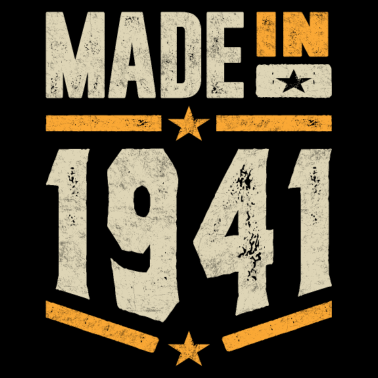 Motiv Made In 1941 Geburtstagsgeschenk