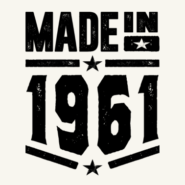 Motiv Made In 1961 Geburtstagsgeschenk