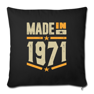 geburtstagsgeschenke mama Kissenbezug - Made In 1971 Geburtstagsgeschenk