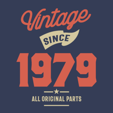 Motiv Made In 1979 Geburtstagsgeschenk