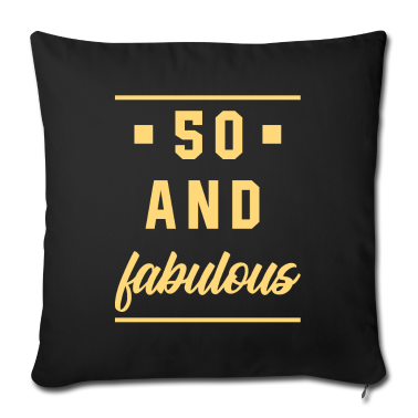 geburtstagsgeschenke mama Kissenbezug - 50 und fabelhaft - Geburtstagsgeschenk