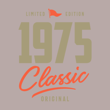 Motiv 1975 Klassisches Geburtstagsgeschenk