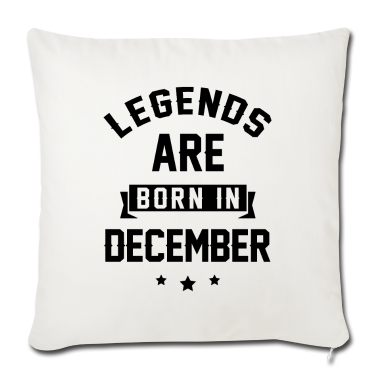 geburtstagsgeschenke mama Kissenbezug - Legenden werden im Dezember geboren - Geburtstagsgeschenk
