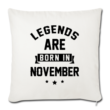 geburtstagsgeschenke mama Kissenbezug - Legenden werden im November geboren - Geburtstagsgeschenk