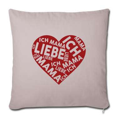 geburtstagsgeschenke mama Kissenbezug - Ich liebe Mama